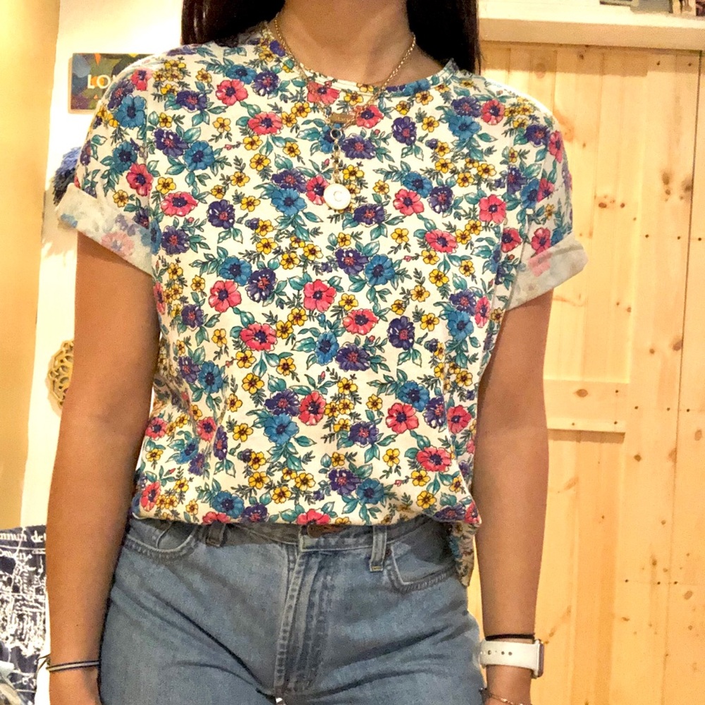 Floral T shirt